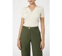 GUESS Marciano By Katrin Ss Shirt Swtr Eggshell Ecru Taille: XL | Cardigans Outlet | Femme | Marron