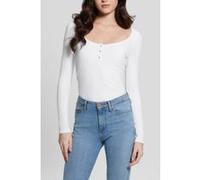GUESS Marciano By Ls Karlee Jewel Btn Pure White Taille: M | Bodies Outlet | Femme | Blanche