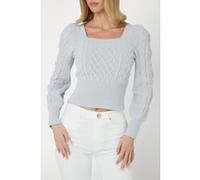 GUESS Marciano By Ls Micro Chenille Ky Silk Gray Taille: XL | Pulls en Maille Outlet | Femme | Gris