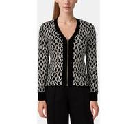 GUESS Marciano By Mati Allover Jacquar Monogram Black And P Taille: M | Cardigans Outlet | Femme | Le Noir