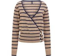 GUESS Marciano By Molly Ls Crossed Top Swtr Macchiato Heathe Taille: M | Cardigans Outlet | Femme