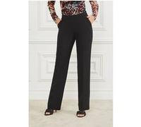 GUESS Marciano By Sally Pant New Jet Black Straight Taille: 32 | Pantalons droits Outlet | Femme | Le Noir