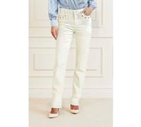 GUESS Marciano By Straight Letizia Whi Pale Pearl Multi Taille: 26 | Jeans droits Outlet | Femme | Blanche