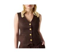 Guess - Marciano Vest - Femme - Vestes - Brun - Taille: 36 FR