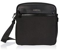 Guess, MASSA CROSSBODY FLAT Homme, Noir, Taille unique