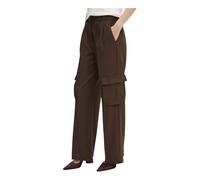 Guess - Matea Pantalon Large - Femme - Pantalons - Brun - Taille: 38 FR