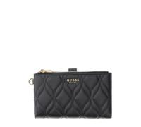 Portefeuille double zip femme Guess Maxime Noir TU
