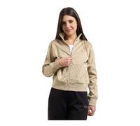 Guess - Maya 4G Full-Zip SweaT-shirt - Femme - Sweatshirts et sweats à capuche - Beige - Taille: 36 FR