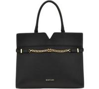 GUESS Medium Satchel Magne Jet Black Handbag Taille: OS | Sacs à main Outlet | Femme | Le Noir