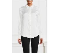 GUESS Melissa Solid Co Pale Pearl Taille: XL | Chemises Outlet | Femme | Blanche