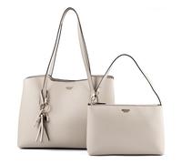 Guess Sac cabas Melody 2 en 1 Femme Gris Taille ONE Size
