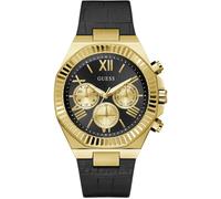 Guess Men's Analogue Quartz Watch Noir/Métallique Taille unique Male