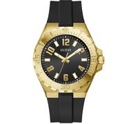 Guess Men's Analogue Quartz Watch Noir/Or Taille unique Male