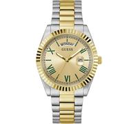 GUESS GD Connoisseur GW0265G14 Montre pour homme en acier inoxydable bicolore