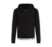 GUESS Men's Eco Zip Hoodie, Jet Black
