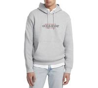 Guess Mens GJ American Tradition Hoodie Medium Grey Heather XL