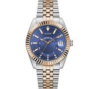 Guess Men's Jaden Analogue Quartz Watch Bleu/Argenté Taille unique Male