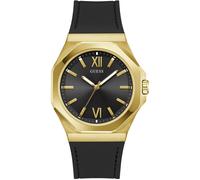 Guess Men's Jewell Emperor Analogue Quartz Watch Noir/Or Taille unique Male