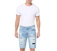 Guess Men's Logan Short, Alchemy Blue