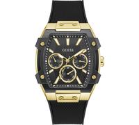 Guess Men's Phoenix Analogue Quartz Watch Noir/Métallique Taille unique Male