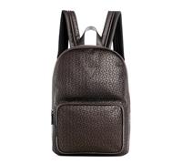 GUESS Mens Warner Backpack Sac à Dos, Unisexe, Sport, Logo, Designer, Café moulu Marron, Large Mixte Adulte