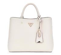 GUESS Meridian Girlfriend Satchel, Hand Bag Women, Ecru, Taille Unique
