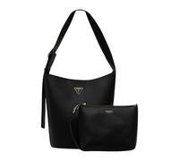 Guess - Meridian Hobo Bag - Femme - Sacs - Noir - Taille: ONE Size