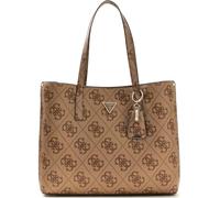 GUESS sac à épaule Meridian II Girlfriend Tote Bag Latte Logo marron clair
