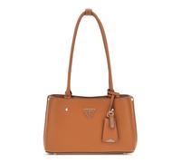 GUESS Meridian II Shoulder Satchel Bag Cognac