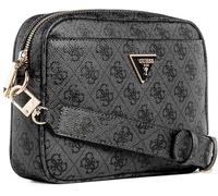 Guess Meridian Mini Sac À Main Pour Femmes En Charbon
