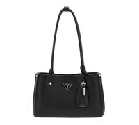 GUESS Meridian Shoulder Satchel, Hand Bag Women, Noir, Taille Unique
