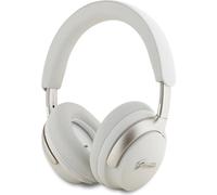 Guess Metal Script Logo - Écouteurs intra-auriculaires sans fil Bluetooth ANC + ENC (beige)