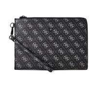 Guess Milano - Pochette plate avec dragonne Noir-Gris-Coal-Logo BALOP5235-PMBALOP5235-DAB