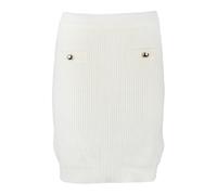 Guess - Mini en maille - Femme - Jupes - Blanc - Taille: 42 FR