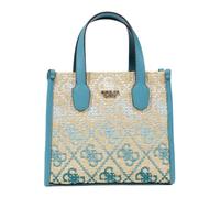 Guess - Mini Sac Tote à 2 Compartiments - Femme - Sacs - Bleu - Taille: ONE Size