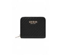 Guess - Mirema Woven Mini Wallet - Femme - Accessoires - Noir - Taille: ONE Size