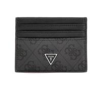 GUESS Mito Card Case, Wallet Men, Noir, Taille Unique