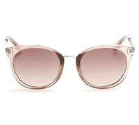 Guess Femme GU7459 57F Lunettes de soleil Injecté Beige Marron Ronde Normale Ombré