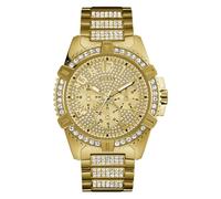 GUESS Mixte Analogique-Numérique Quartz Montre avec Bracelet en Acier Inoxydable