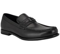 Guess Mocassins Carcel pour homme, Noir Multi 001, 46 EU