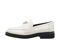 Guess - Mocassins en Cuir au Style Unique - Femme - Chaussures - Blanc - Taille: 37 EU
