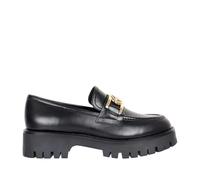 Guess Mocassin 100 cuir Femme Noir Fl7ilrlea10 38