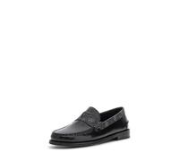 GUESS Mocassins Rossio à enfiler avec monogramme noir pour homme, Noir, 44 EU