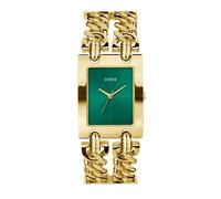 GUESS Montre Mod Heavy Metal GW0740L2 Quartz 28 mm Femme Or/Émeraude