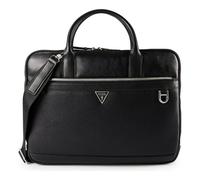 Guess Monaco Porte-documents Cuir 38 cm Compartiment pour ordinateur portable noir