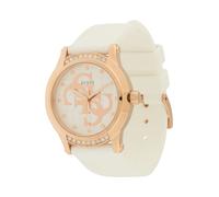 GUESS Montre à affichage analogique 'Annette' or rose / blanc, Taille One Size