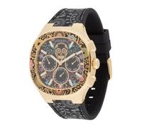 GUESS Montre Homme Catrin GW0784G1 - Quartz analogique, bracelet en silicone, 44 mm