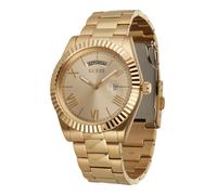 GUESS Montre à affichage analogique 'Connoisseur' or, Taille One Size