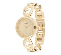 GUESS Montre à Quartz analogique Japonaise pour Femme avec Bracelet en Acier Inoxydable GW0759L2