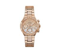 GUESS Montre à affichage analogique 'Harlow' or rose, Taille One Size